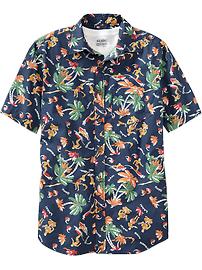 Men's Regular-Fit Hawaiian Shirts