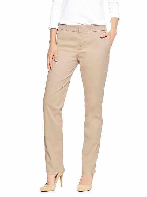 gap straight pants