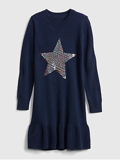 S Dresses And Skirts Gap Flippy Sequin Star Dress