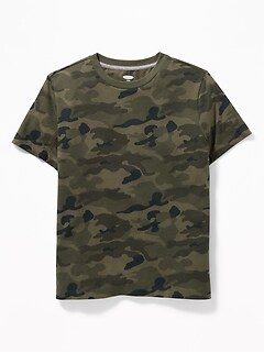 Softest Printed Crew-Neck Tee for Boys 