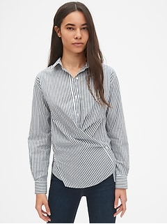 gap boyfriend fit button down