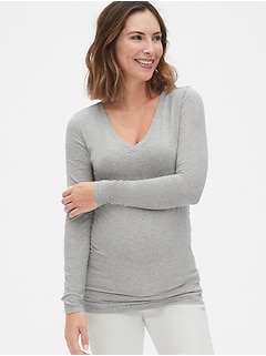 gap body long sleeve tops