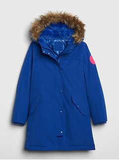 gap girls down coat