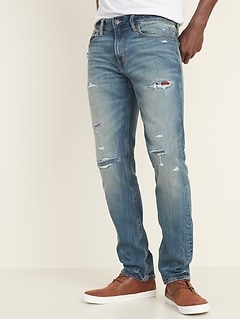 gap ripped jeans mens