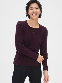 gap burgundy sweater
