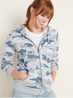 Relaxed Zip Hoodie for Women 