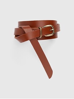 gap leopard belt