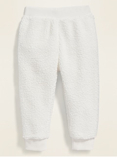 toddler white jogging pants