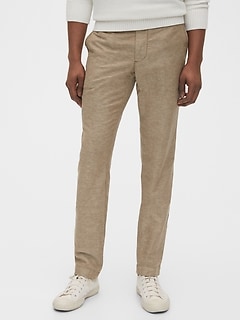 gap khakis slim stretch mens