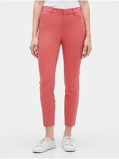 gap slim city crop pants