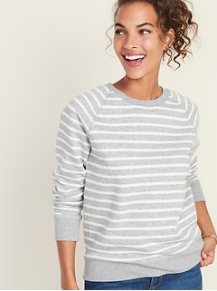 old navy women's crew neck sweatshirt