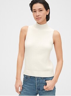 gap sleeveless sweater