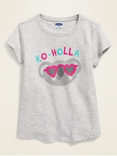 Toddler Girls Tee Shirt t Graphic Black 2t 3t 4t New With Clearance