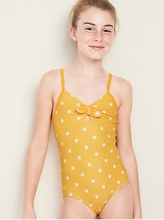 yellow swimsuit for girls