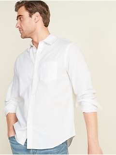 old navy men's long sleeve dress shirts