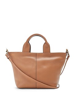 vegan leather mini tote banana republic