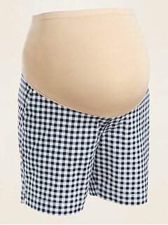 old navy maternity jean shorts