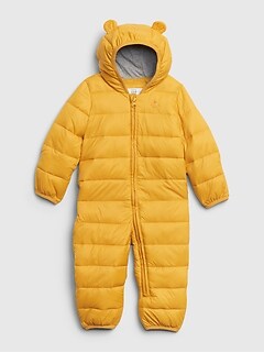 baby gap one piece snowsuit