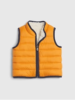 baby gap puffer vest