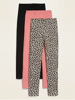 old navy girls fleece leggings