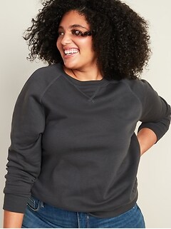 plus size women's sweatshirts