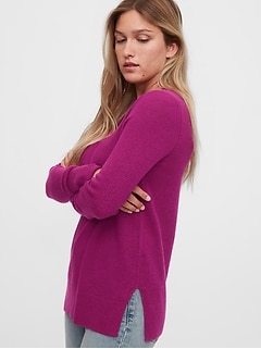 gap pink sweater