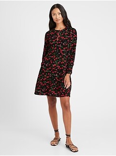 balloon sleeve dress banana republic