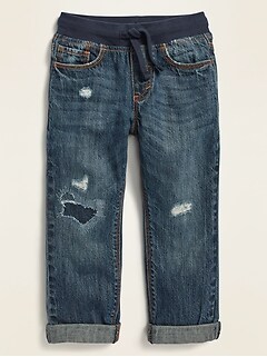 little boy distressed jeans