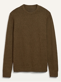 mens brown pullover sweater