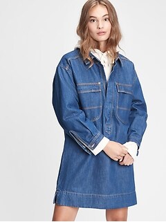 gap jeans dress