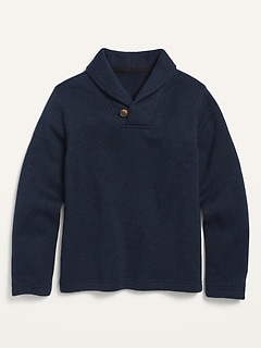 boys navy blue cardigan