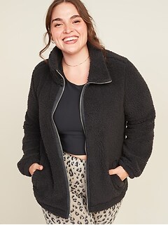 old navy plus size winter coats