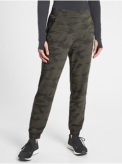 athleta camo joggers