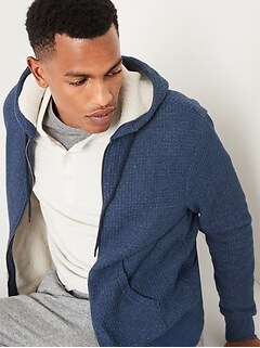 old navy mens sherpa hoodie