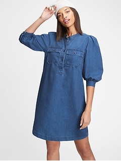 button down dress shopee