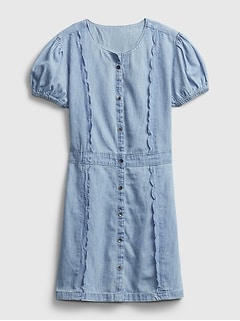 gap girls denim dress