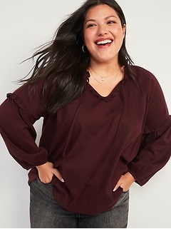 old navy blouses plus size