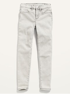 old navy girls white jeans