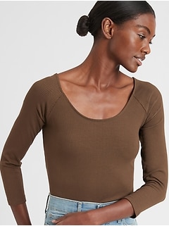 banana republic womens long sleeve t shirts