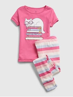 Girls Pajamas Sleepwear Gap - aqua cat pajamas roblox