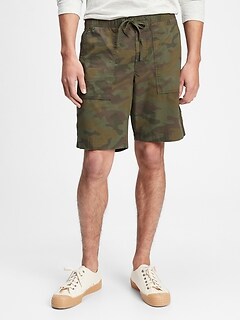 gap jogger shorts