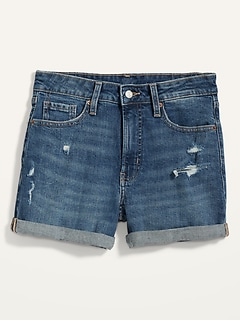 old navy denim shorts