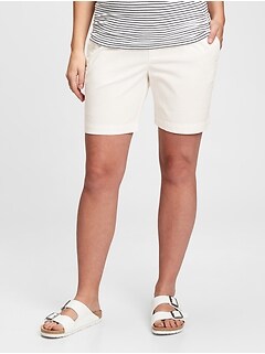 gap maternity running shorts
