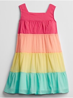 gap rainbow dress