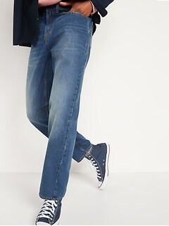 loose rigid jeans for men