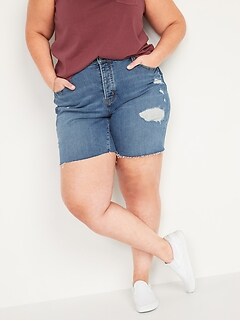 Women S Plus Shorts Old Navy