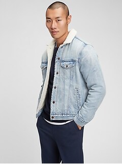gap jean jacket mens