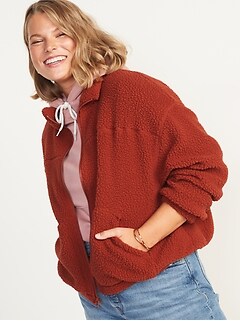 old navy orange jacket