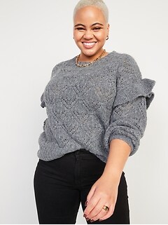 old navy plus size sweaters