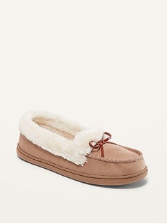 old navy black moccasins